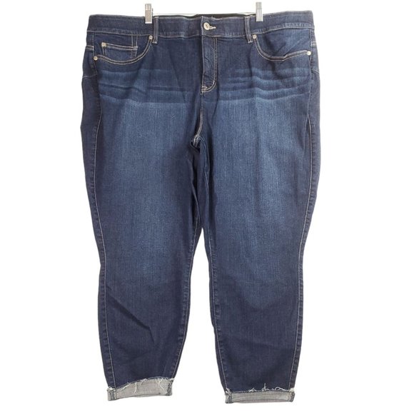 Torrid Womens Bombshell Skinny Jeans Size 26R Dark Wash Denim Stretch Ankle NWOT - Picture 1 of 10